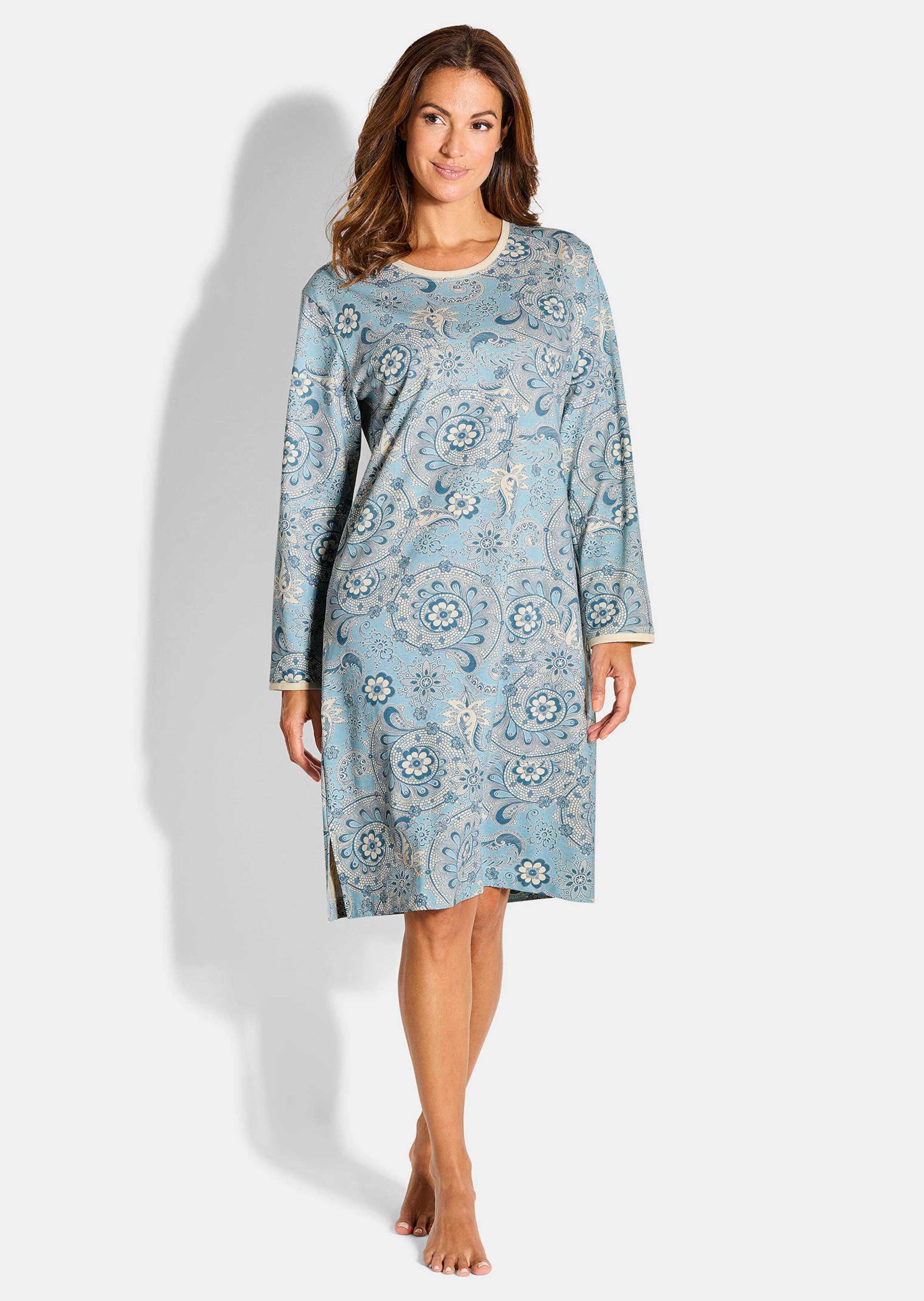 Nachthemd mit Paisleymuster