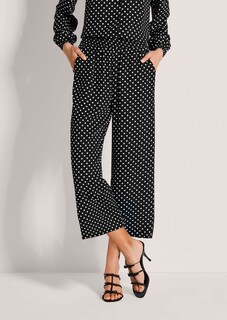 Cropped polka dot trousers thumbnail 2