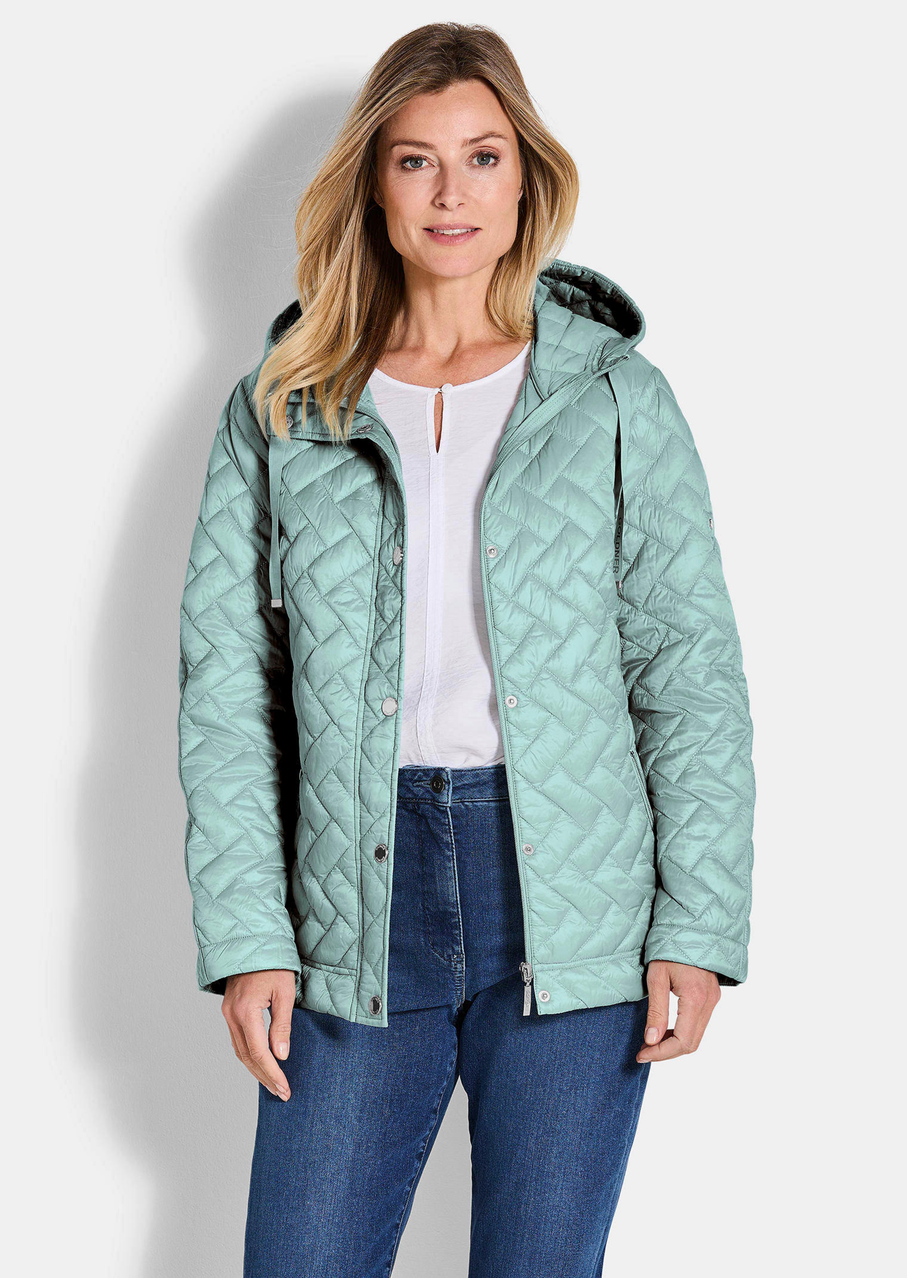Veste matelassée légère avec capuche