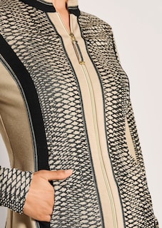 Blazer en jersey avec fermeture zippée thumbnail 6