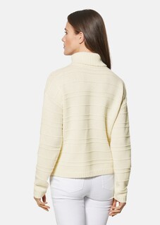 Rollkragen-Pullover mit dezenten Strickdetails thumbnail 4