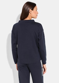 Sweatshirt mit Stehkragen thumbnail 2