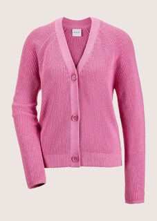 Strickjacke mit Perlfang-Muster thumbnail 7