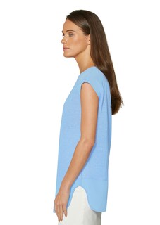 Blusenshirt im Materialmix thumbnail 5