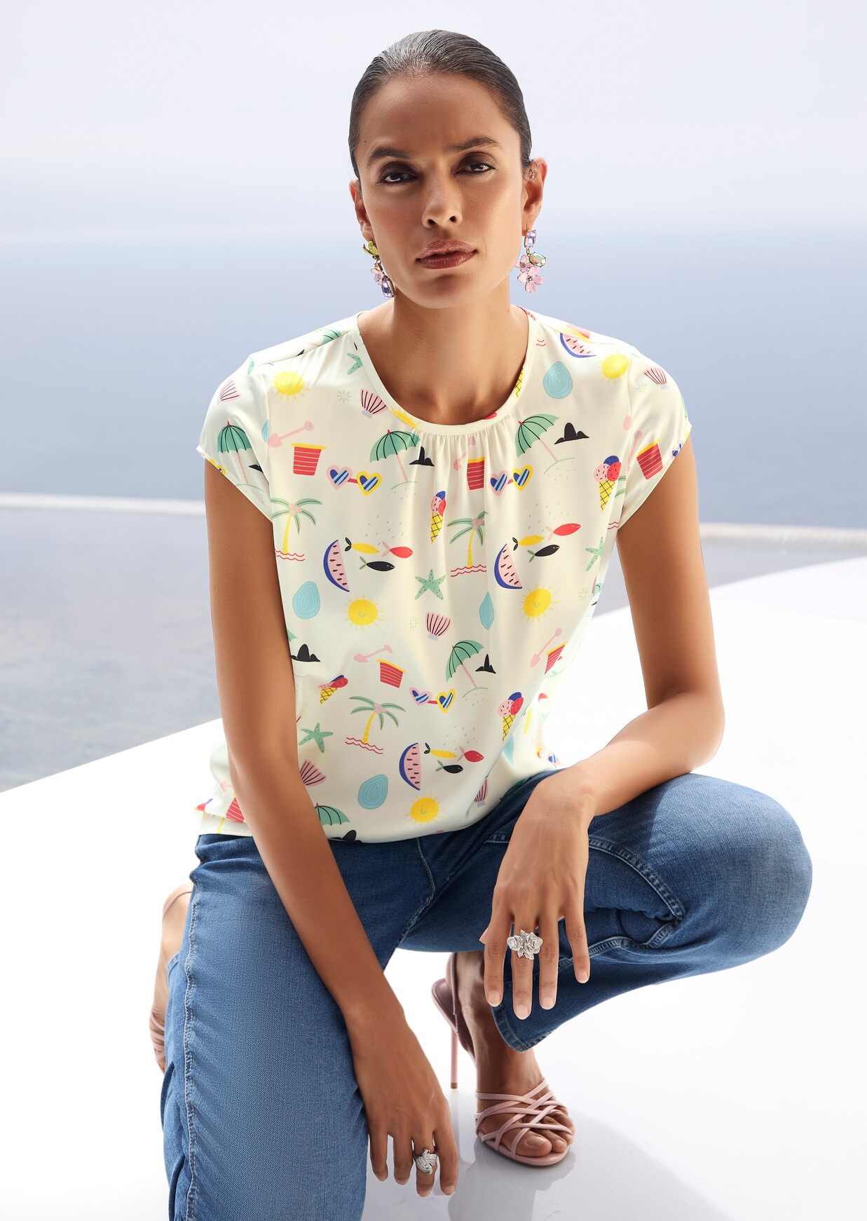 Blouse imprimée