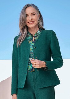 Chique blazer van jersey thumbnail 7
