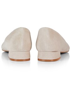 Spitze Ballerinas aus Veloursleder thumbnail 3