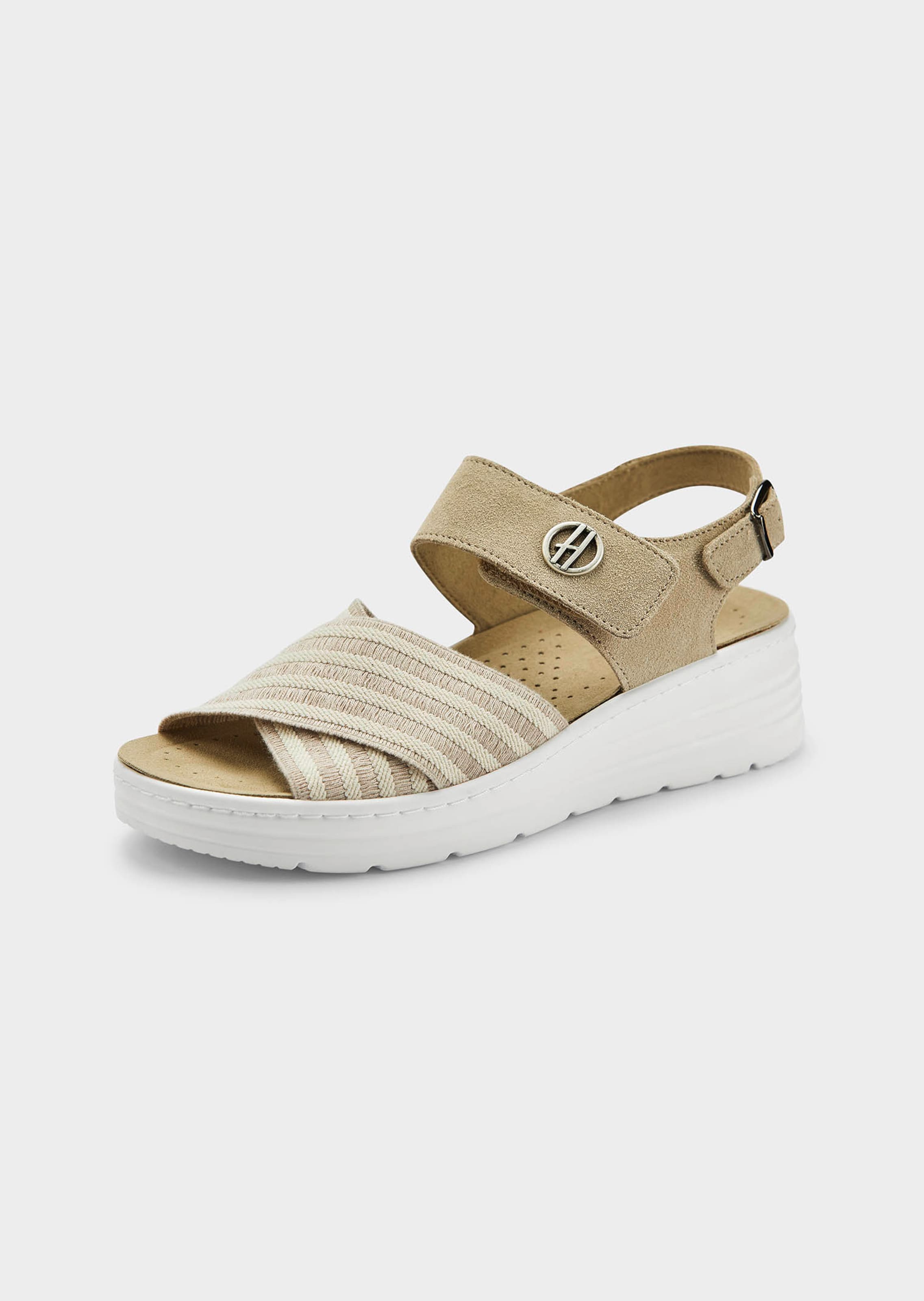 Sandalen met zachte stretchbandjes