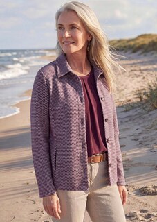 Hemdjacke mit Pepita-Muster thumbnail 7