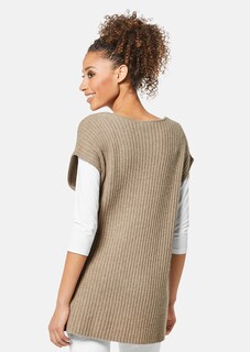 Rippstrick-Pullover aus Merinowolle mit Kaschmir thumbnail 4