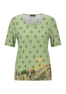 Viscose shirt met bloemen- en bladerprint thumbnail 6