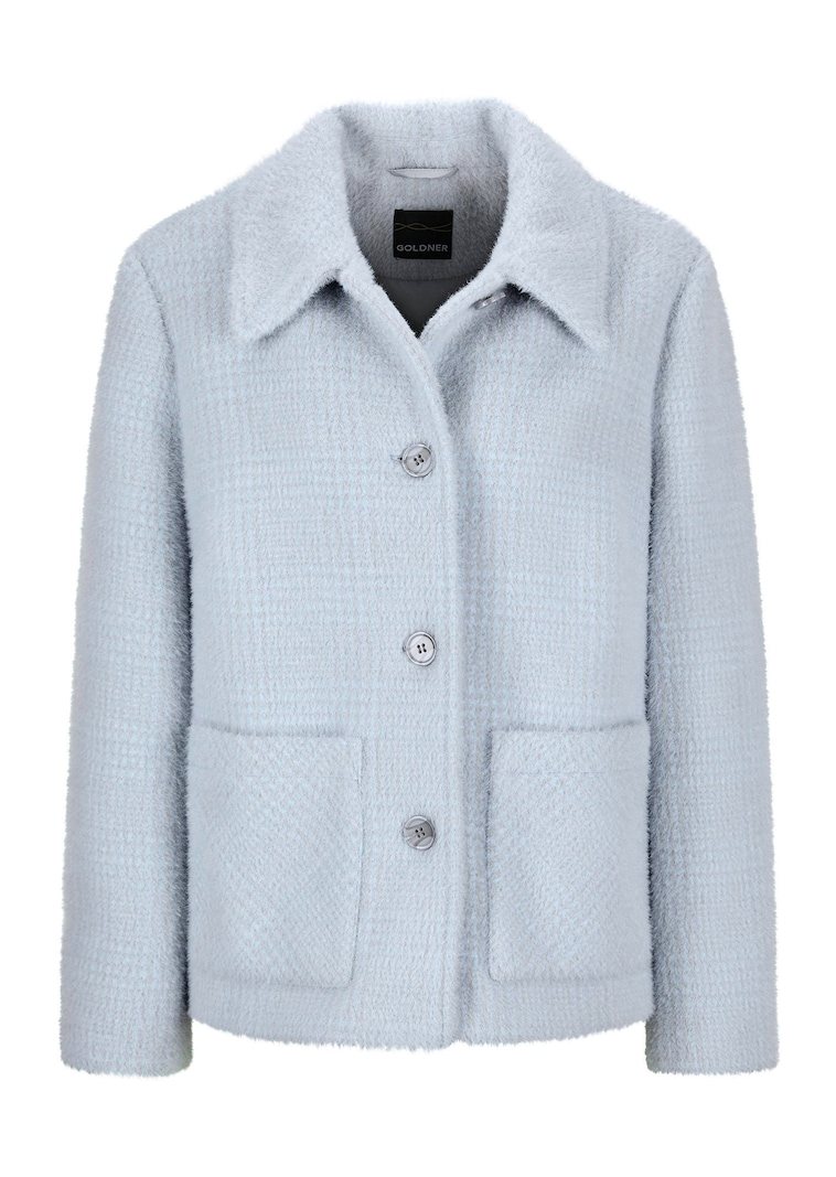 Veste duveteuse, aspect fourrure
