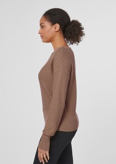 Textured jumper made from Supima Cotton thumbnail 5
