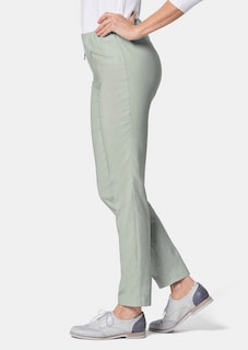 Pantalon étroit en bengaline LOUISA thumbnail 4