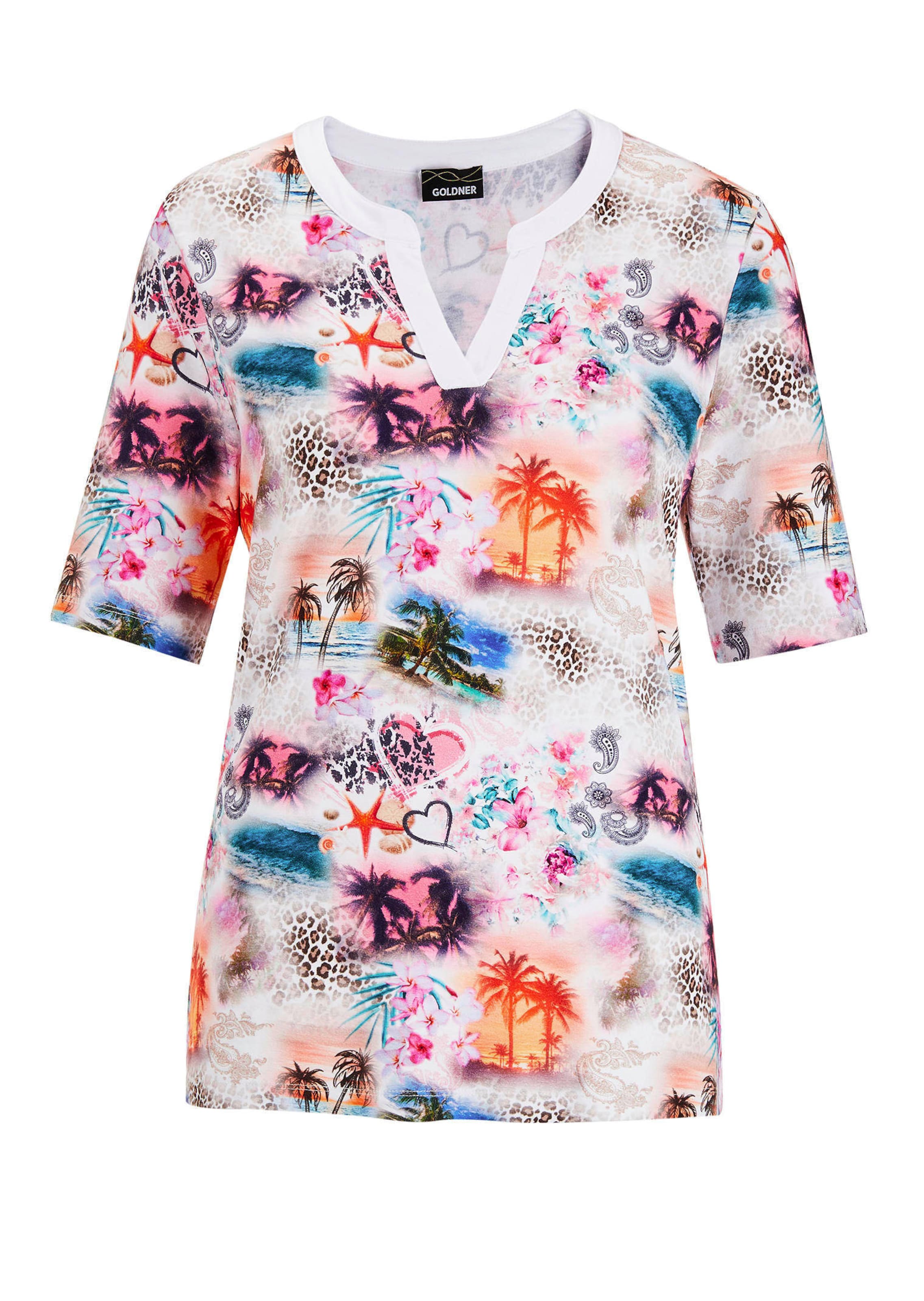 Printshirt aus Viskosejersey