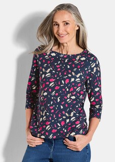 T-shirt confortable en jersey avec teneur en coton thumbnail 1
