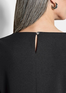 Elegante jurk met aangerimpelde mouwen thumbnail 5