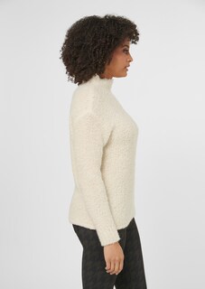 Teddy-Pullover mit Stehkragen thumbnail 5