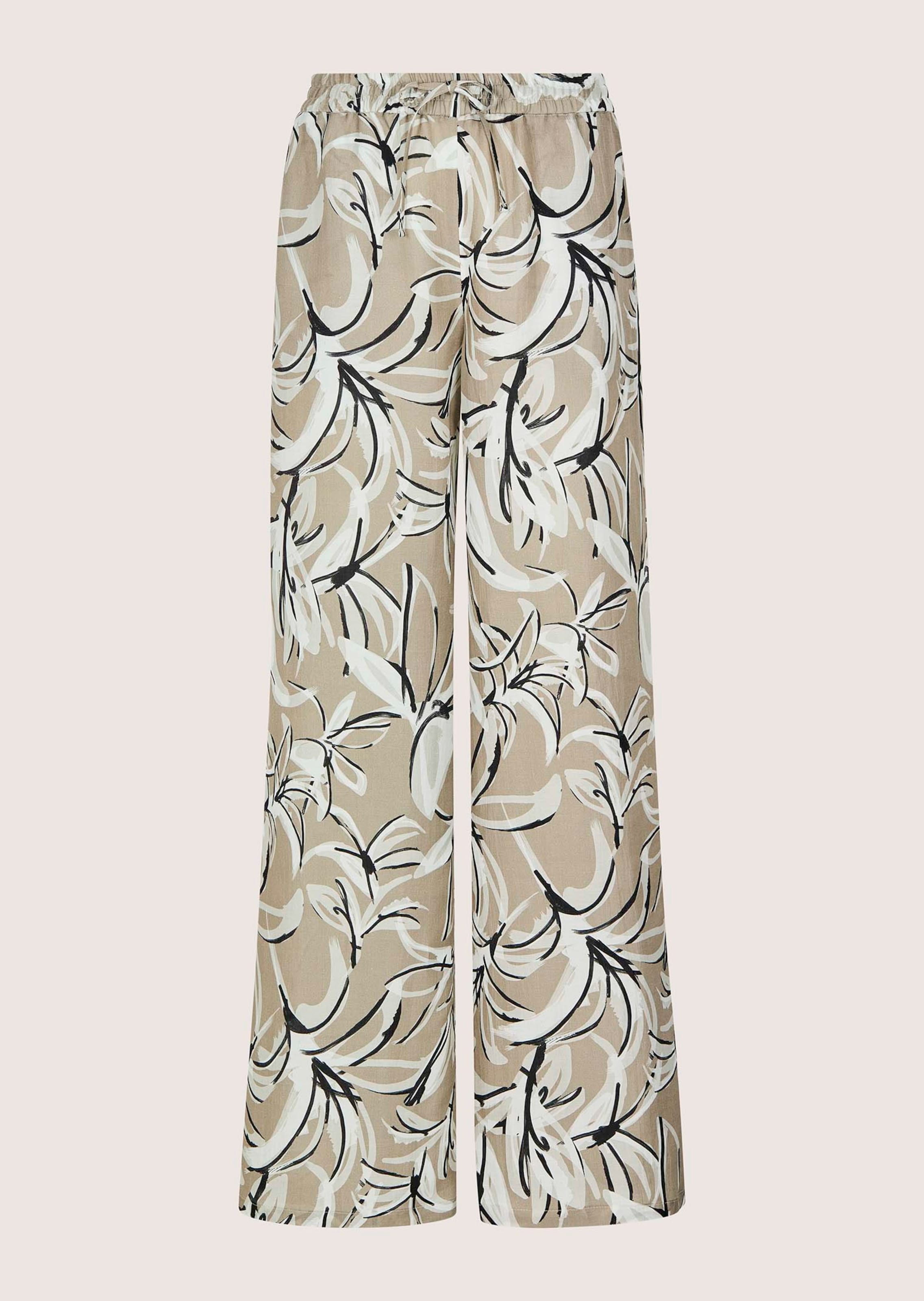 Broek met print