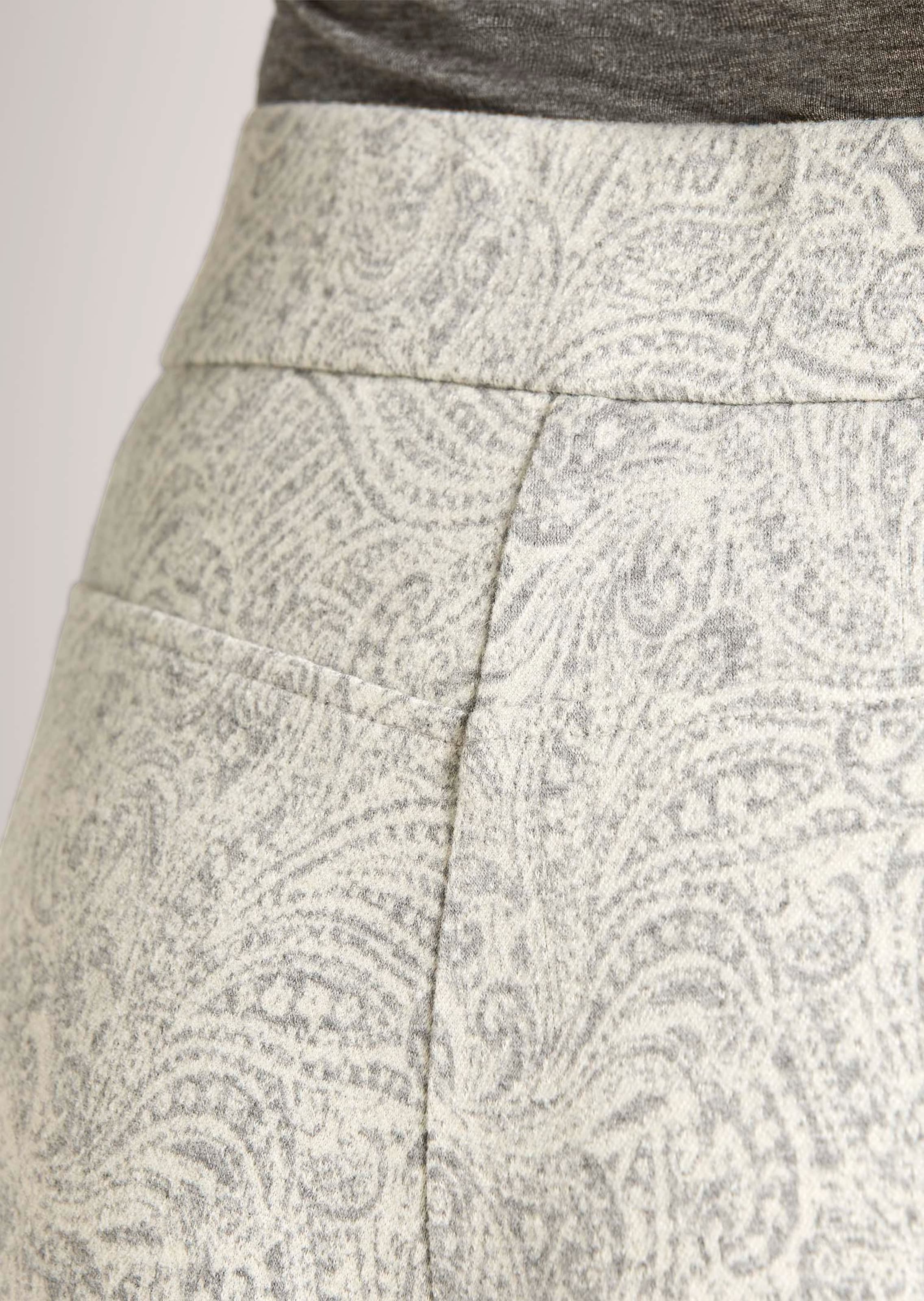 Pantalon en jacquard doux avec motif cachemire thumbnail 6