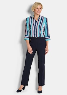 Pflegeleichte Hemdbluse mit Streifen thumbnail 2