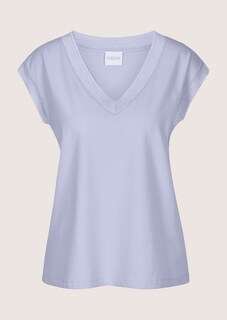 Sleeveless top with a wide ribbed trim thumbnail 7