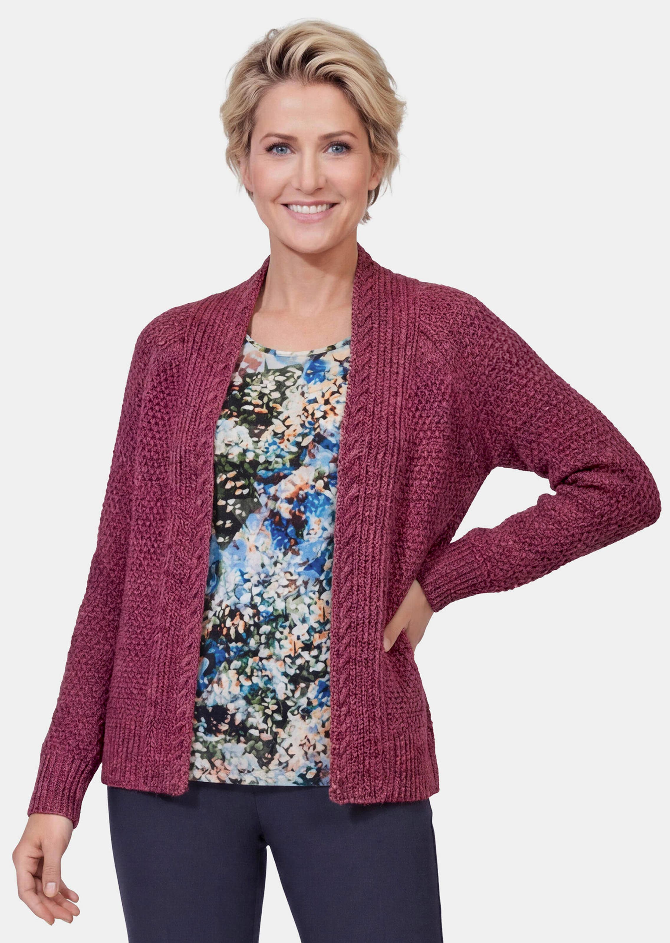Zeitlose Strickjacke in Grobstrick