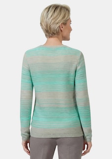 Pull multicolore avec dégradé plein de fraîcheur thumbnail 3