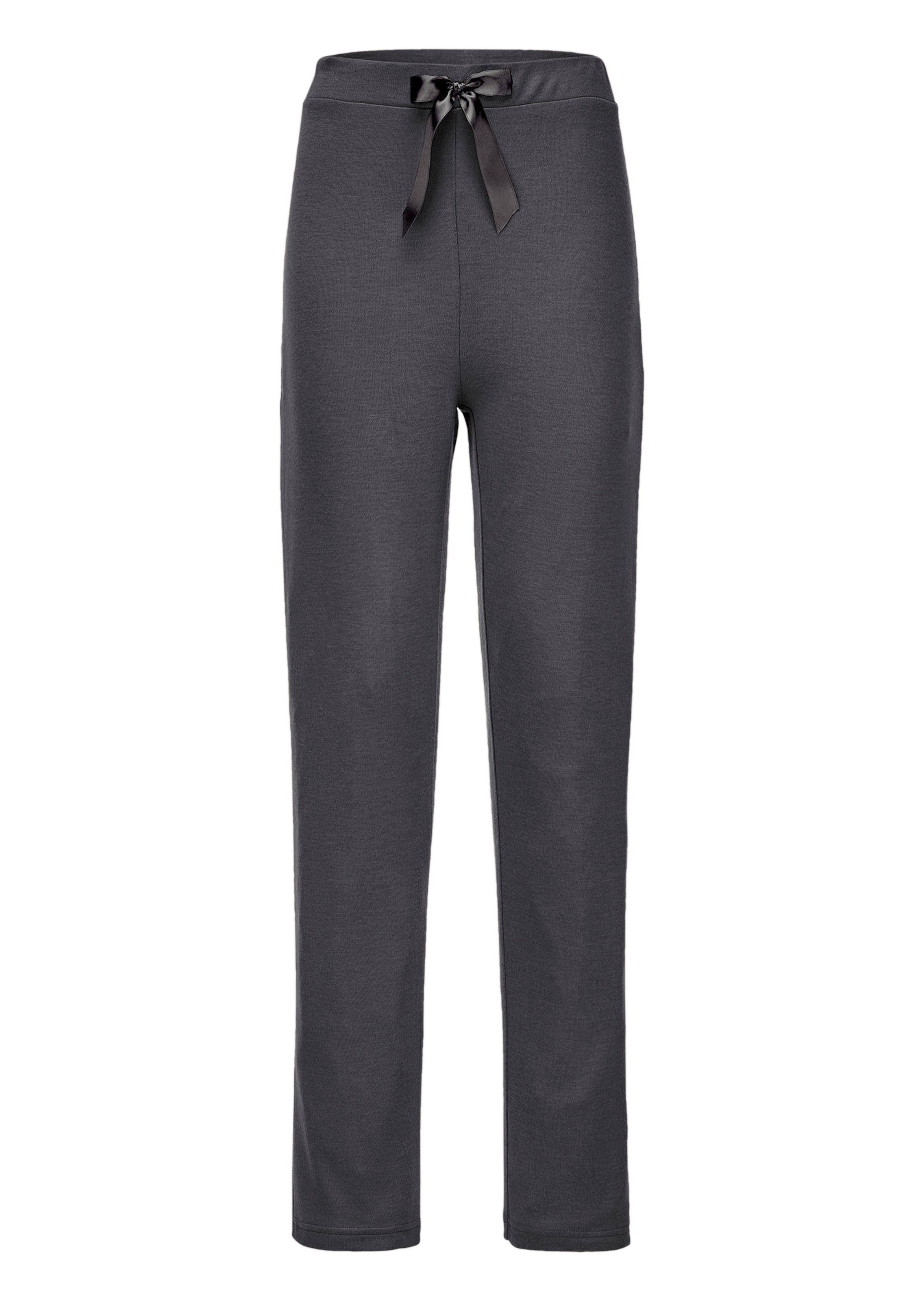 Jersey broek in tricotlook