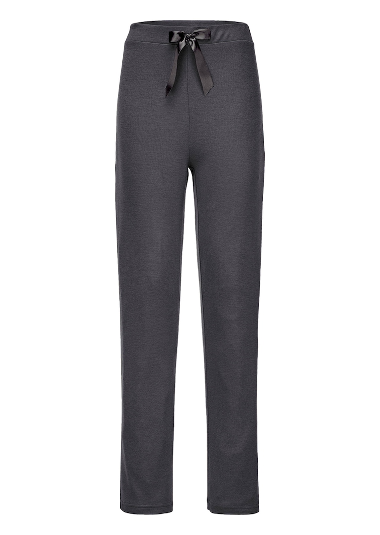 Pantalon en jersey aspect maille