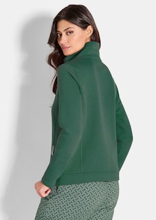 Schwere Sweatjacke mit Bändern thumbnail 3