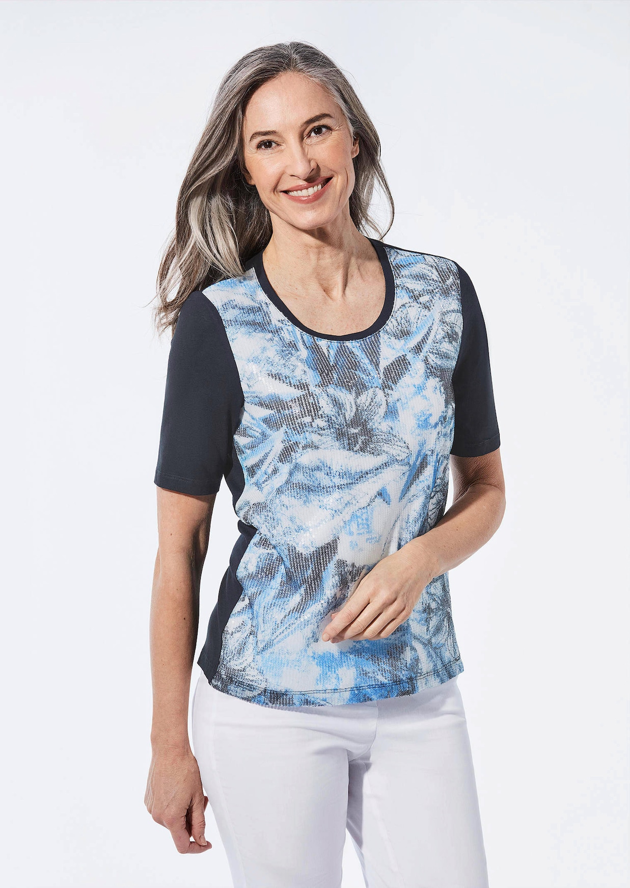 Shirt mit Pailletten