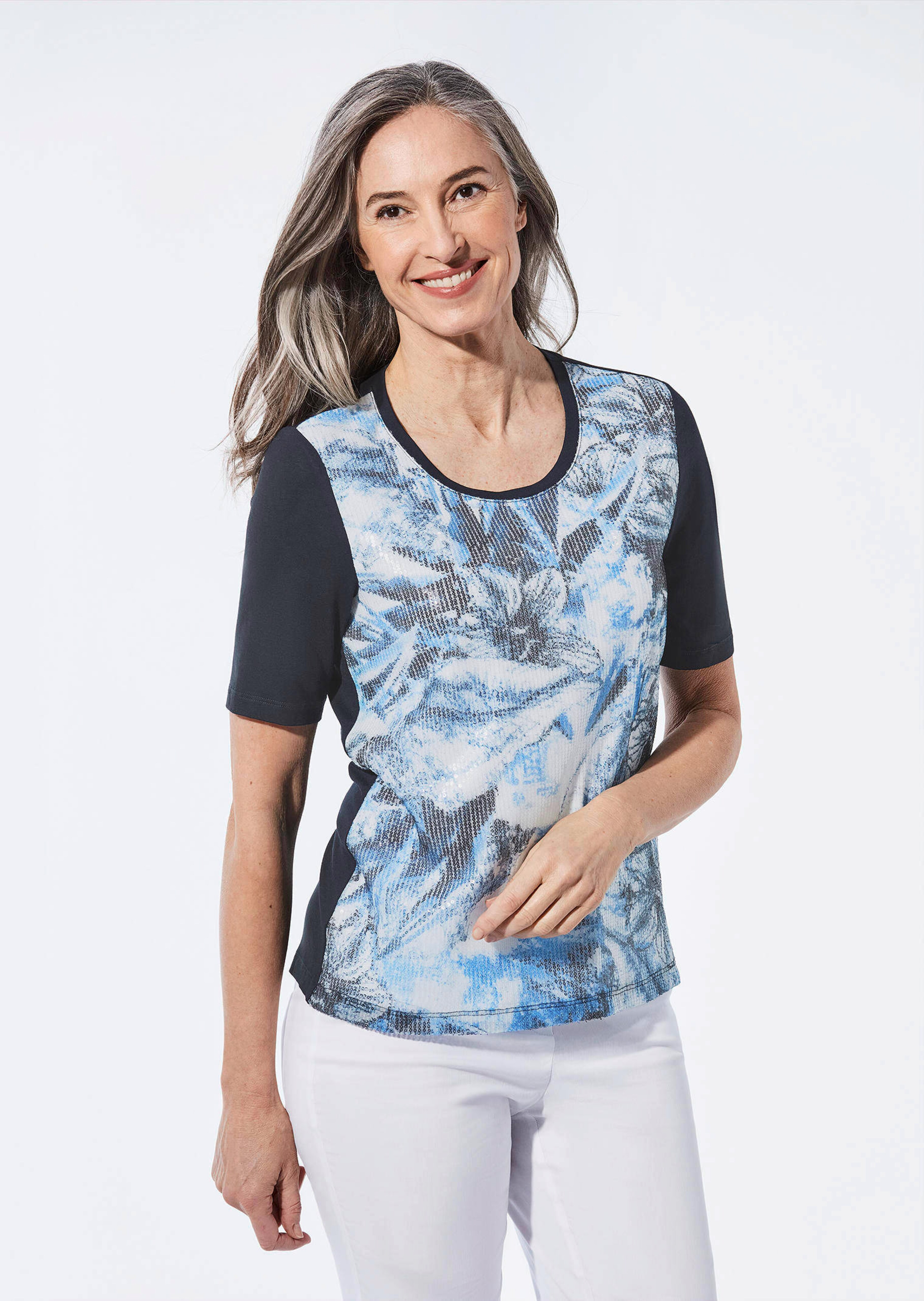 Shirt mit Pailletten