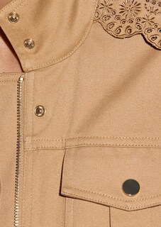 Kurze Jacke mit edler Madeira-Spitze thumbnail 6