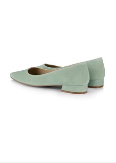 Spitze Ballerinas aus Veloursleder thumbnail 4