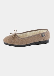 Ballerina-Hausschuhe mit Schurwolle thumbnail 6