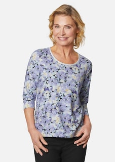 Weiches Druckshirt mit wertigem Glanzeffekt thumbnail 9