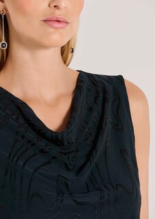 Jersey-Top mit edlem Jacquard thumbnail 6