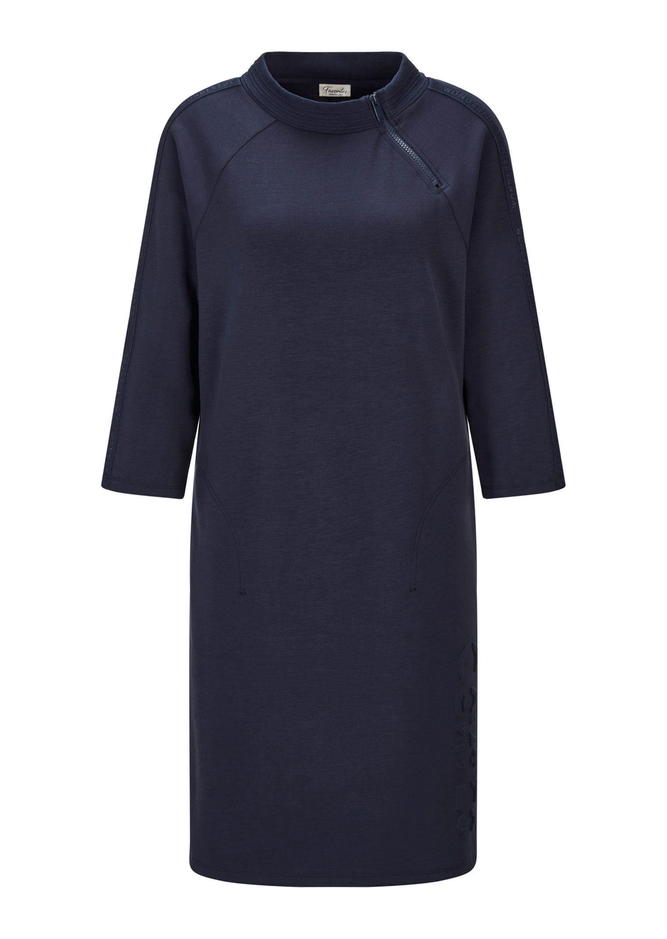 Robe en sweat avec col montant