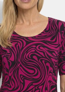 T-shirt en jersey avec motif dynamique et plein d’élan thumbnail 5