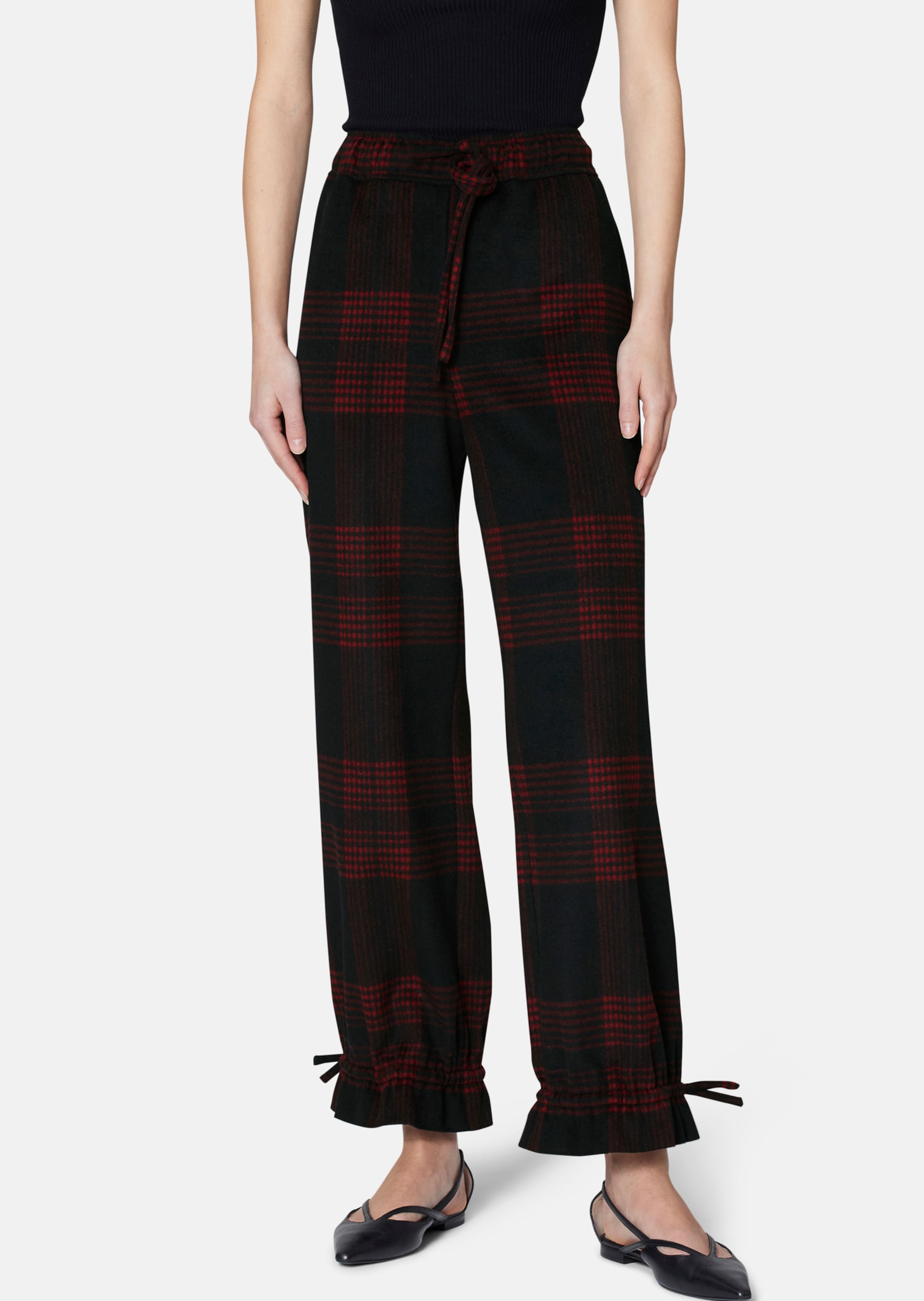 Geruite broek