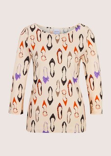 Jersey shirt met schoenprint thumbnail 7