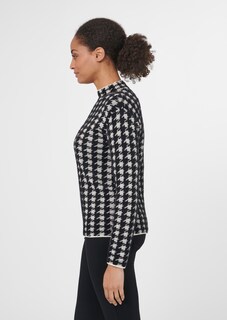 Stehkragen-Pullover mit Jacquard-Muster thumbnail 5