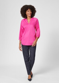 Halbarm-Bluse in Trendnuance thumbnail 3