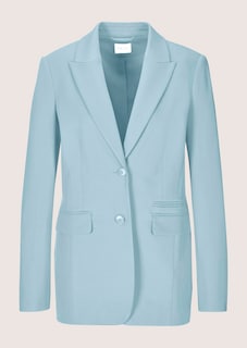 Blazer mit Reverskragen in leicht verlängerter Form thumbnail 7