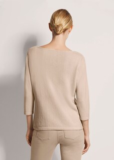 Kaschmirpullover mit U-Boot-Ausschnitt thumbnail 3