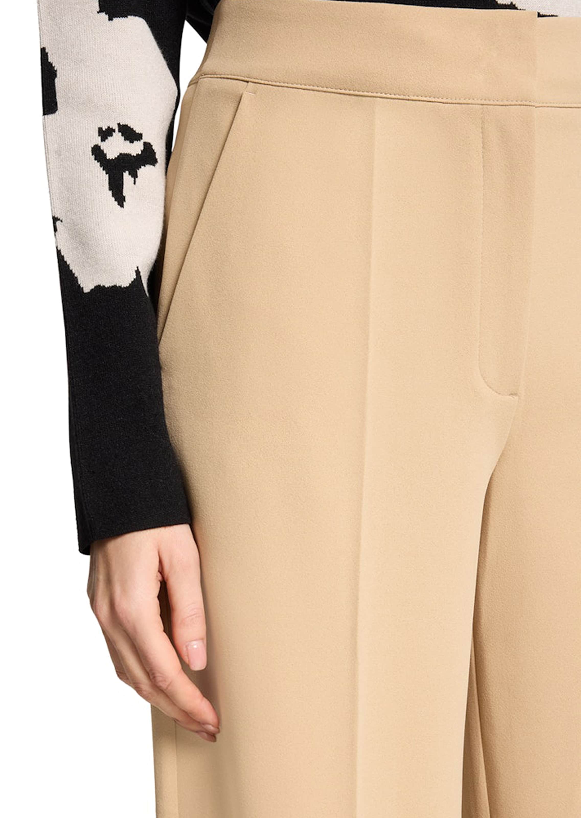 Culotte aus Soft-Stretch mit Bügelfalten thumbnail 4