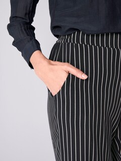 Wideleg Hose in Streifenoptik thumbnail 6