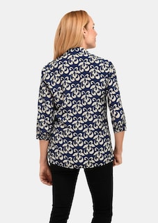Hemdbluse mit durchgehender Knopfleiste thumbnail 2