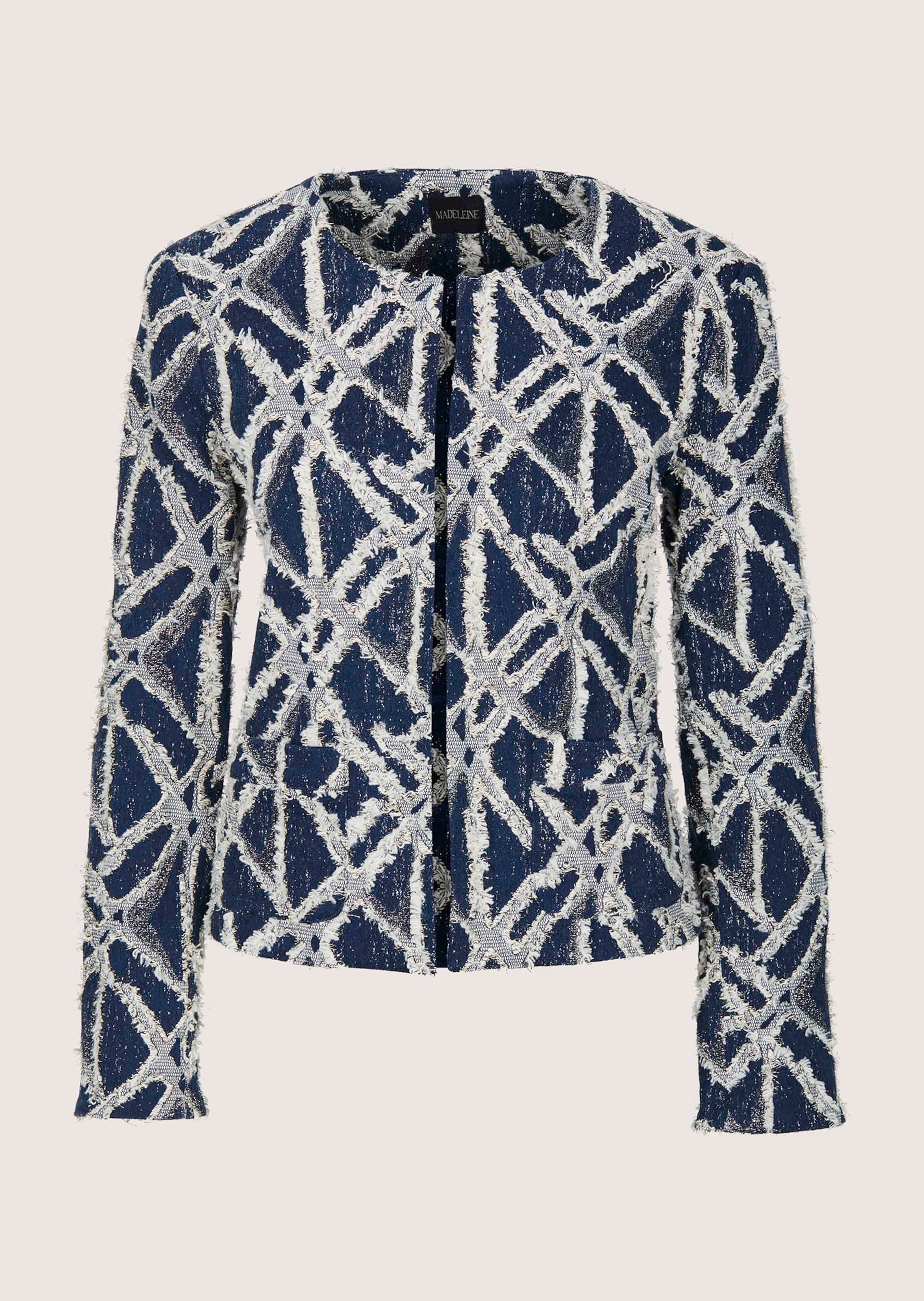 Blazer met glansgaren